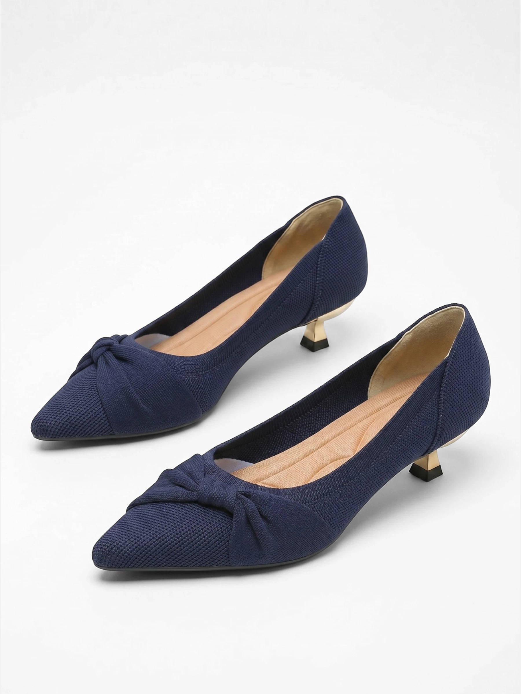 Escarpins Femme Kitten Heel Bout Pointu