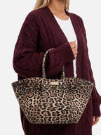 Sac Cabas Femme Imprimé Léopard