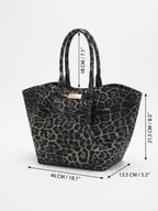 Sac Cabas Femme Imprimé Léopard