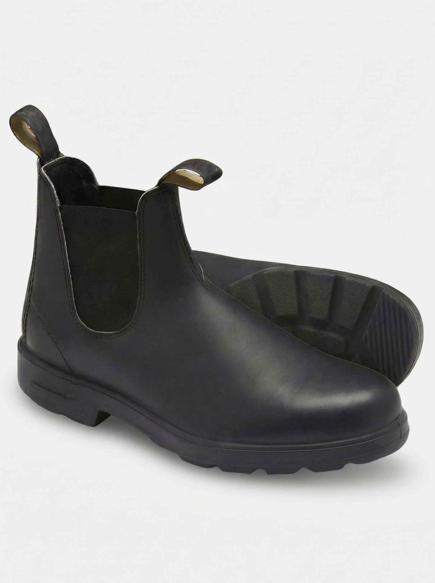 Bottes chelsea classiques en cuir pour homme