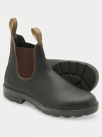 Bottes chelsea classiques en cuir pour homme