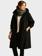 Women's Waterproof Hooded Oversized Long Coat