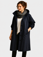 Women's Waterproof Hooded Oversized Long Coat