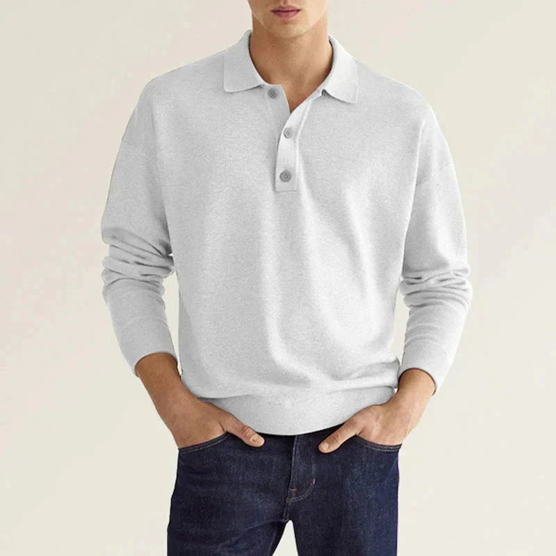 Pull classique avec col pour hommes