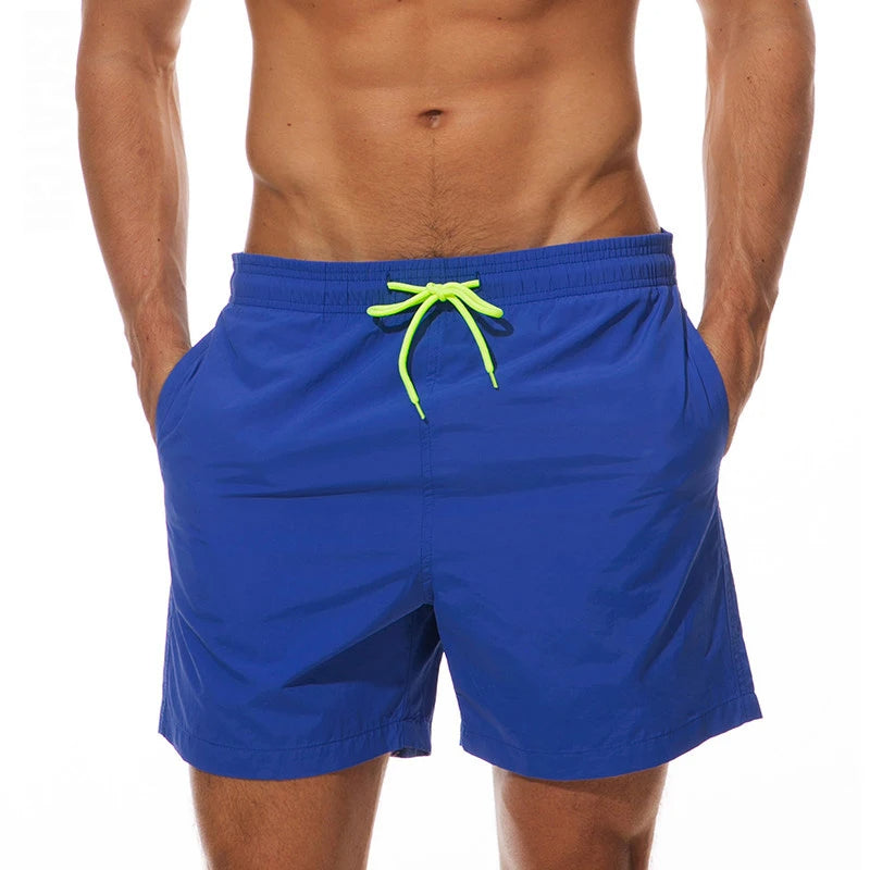 Short de bain homme classique été