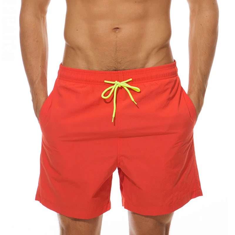 Short de bain homme classique été