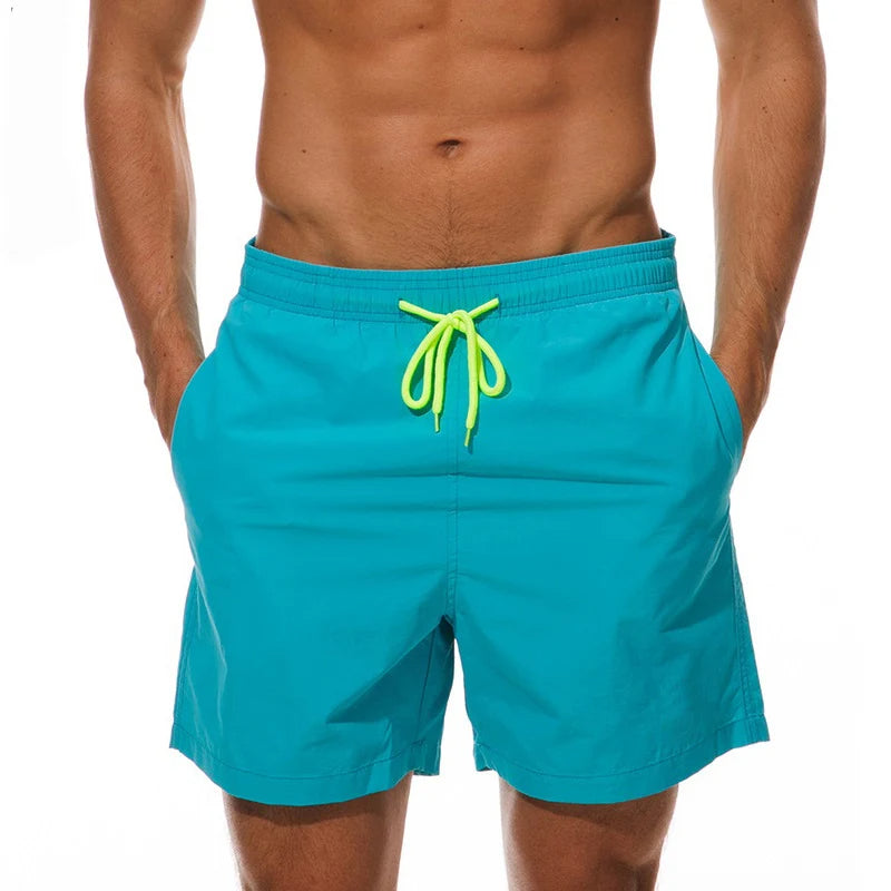 Short de bain homme classique été