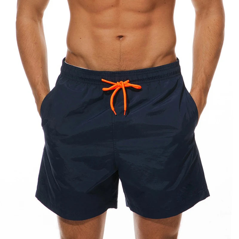 Short de bain homme classique été