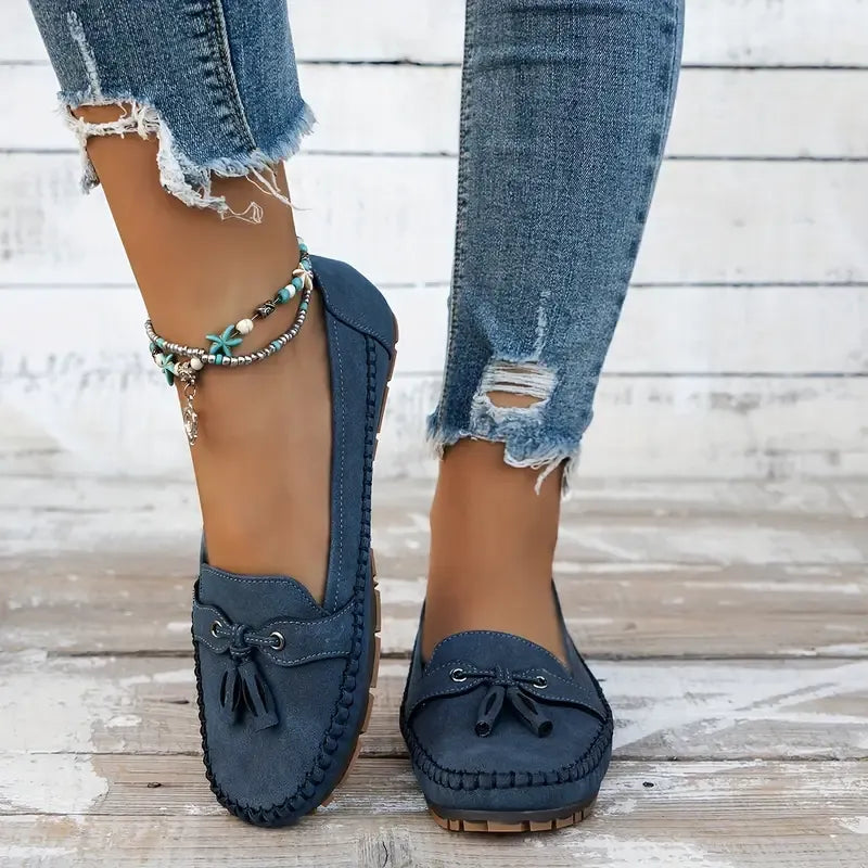 Mocassins femme élégants confortables style décontracté
