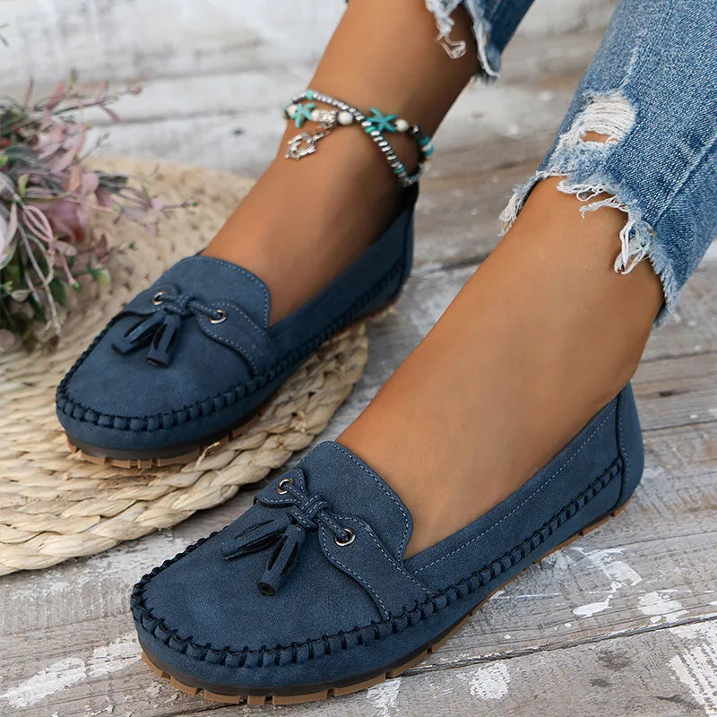 Mocassins femme élégants confortables style décontracté