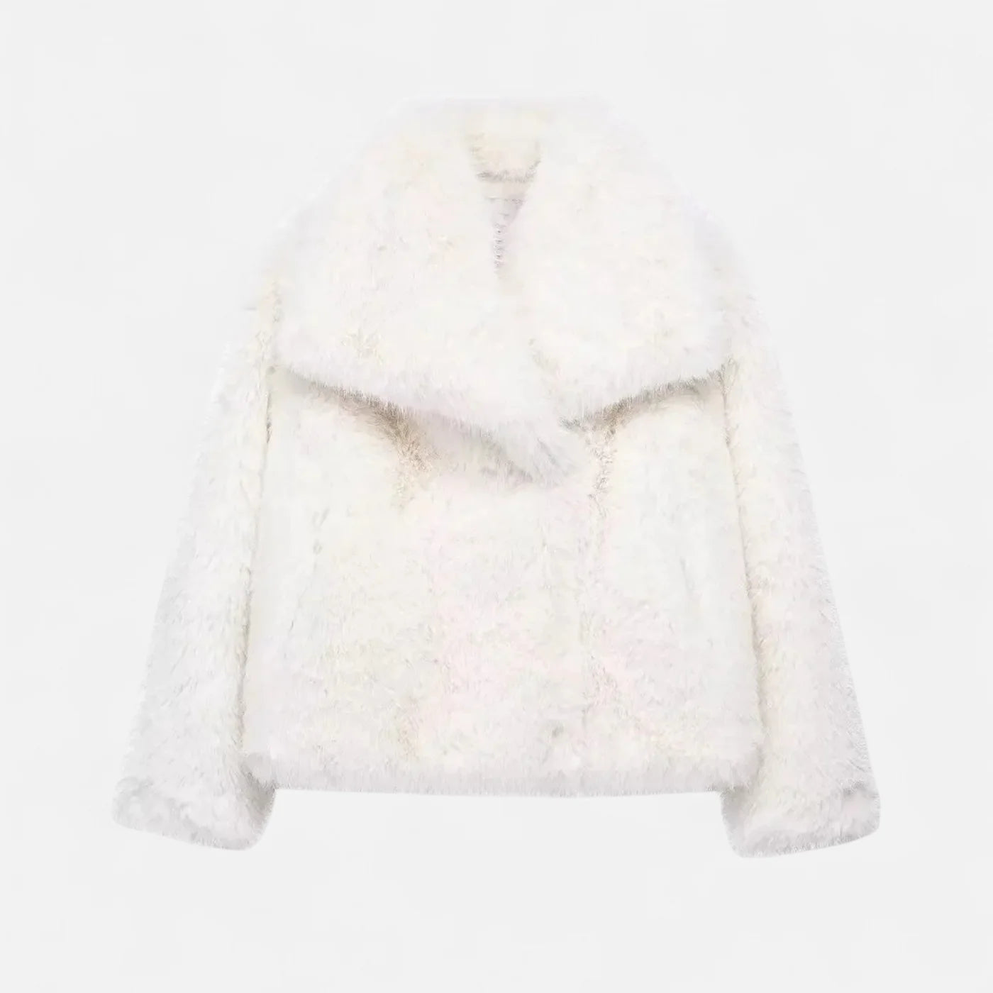 Manteau d’Hiver femme en fausse fourrure douce